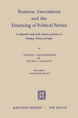 bokomslag Business Associations and the Financing of Political Parties