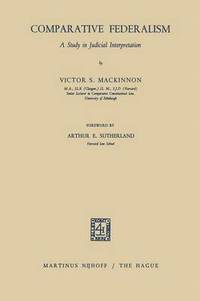 bokomslag Comparative Federalism