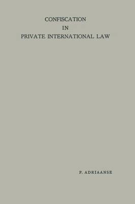 bokomslag Confiscation in Private International Law