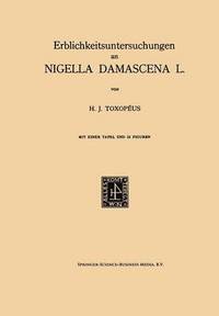 bokomslag Erblichkeitsuntersuchungen an Nigella Damascena L.