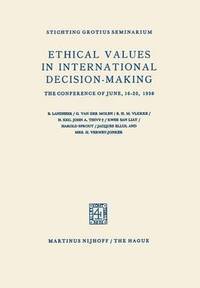 bokomslag Ethical Values in International Decision-Making