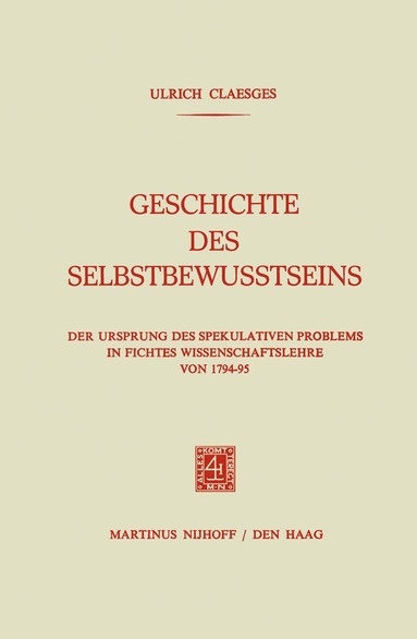 bokomslag Geschichte des Selbstbewusstseins