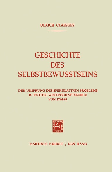 bokomslag Geschichte des Selbstbewusstseins