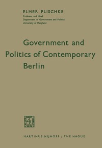 bokomslag Government and Politics of Contemporary Berlin