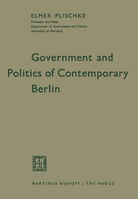 Government and Politics of Contemporary Berlin 1