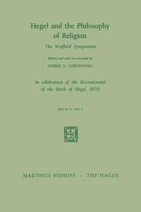 bokomslag Hegel and the Philosophy of Religion