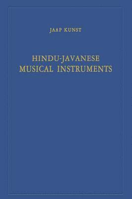 bokomslag Hindu-Javanese Musical Instruments