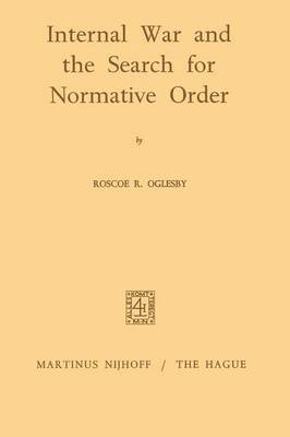 bokomslag Internal War and the Search for Normative Order