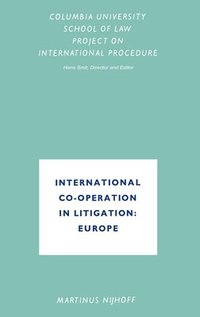 bokomslag International Co-Operation in Litigation: Europe