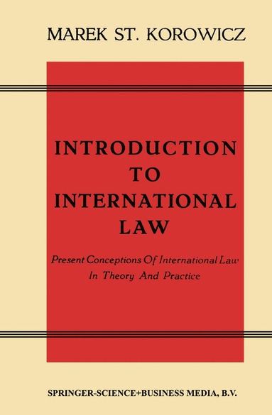 bokomslag Introduction to International Law