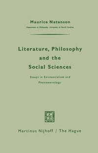 bokomslag Literature, Philosophy, and the Social Sciences