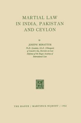 Martial Law in India, Pakistan and Ceylon 1