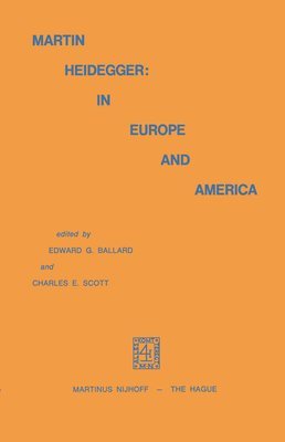 Martin Heidegger: In Europe and America 1