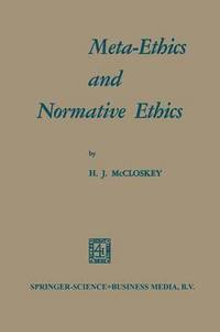 bokomslag Meta-Ethics and Normative Ethics