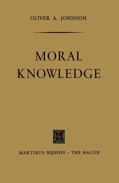 bokomslag Moral Knowledge