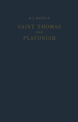 bokomslag Saint Thomas and Platonism