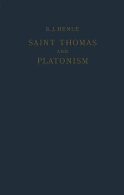 bokomslag Saint Thomas and Platonism