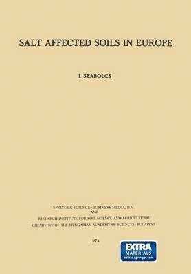 bokomslag Salt Affected Soils in Europe