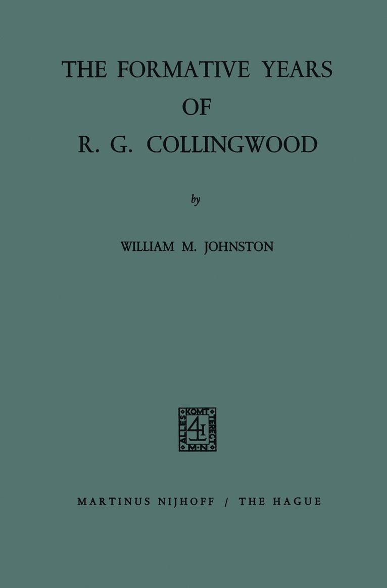 Formative Years of R. G. Collingwood