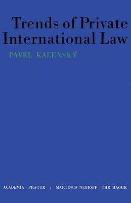 bokomslag Trends of Private International Law