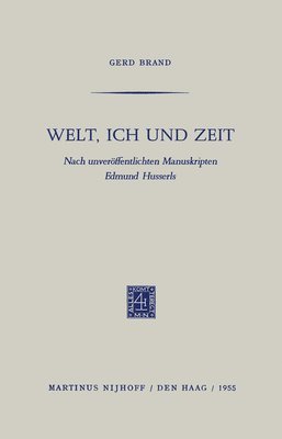 bokomslag Welt, Ich und Zeit