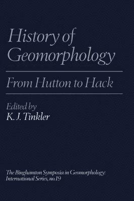 History of Geomorphology 1