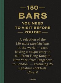 bokomslag 150 Bars You Need to Visit Before You Die
