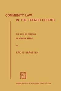 bokomslag Community Law in the French Courts