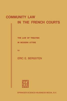 bokomslag Community Law in the French Courts