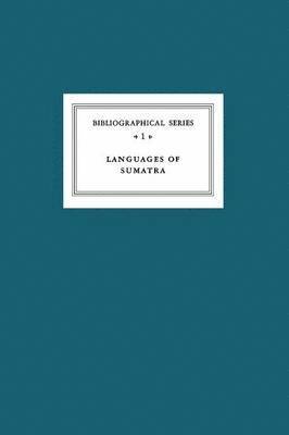 Critical Survey Of Studies On The Languages of Sumatra 1