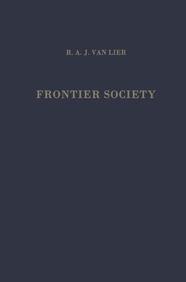 bokomslag Frontier Society