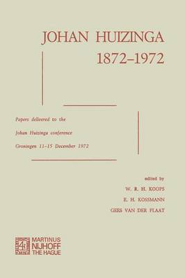 Johan Huizinga 1872–1972