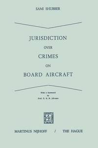 bokomslag Jurisdiction Over Crimes on Board Aircraft