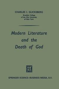 bokomslag Modern Literature and the Death of God