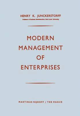 Modern Management of Enterprises 1