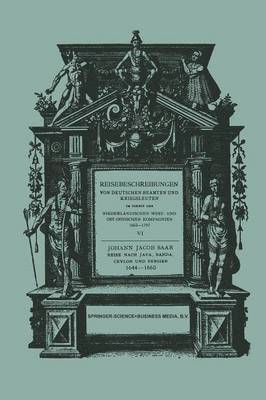 Reise Nach Java, Banda, Ceylon und Persien 1644-1660 1
