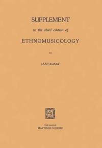 bokomslag Supplement to the third edition of Ethnomusicology