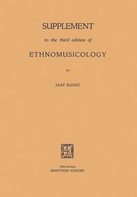 bokomslag Supplement to the third edition of Ethnomusicology