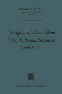 bokomslag The Agitation for Law Reform during the Puritan Revolution 16401660