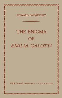 bokomslag Enigma of Emilia Galotti