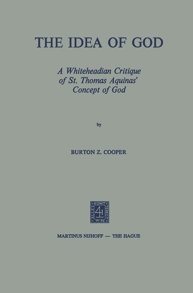 Burton Z. Cooper - Idea of God, Häftad