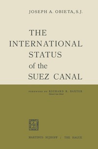 bokomslag International Status of the Suez Canal