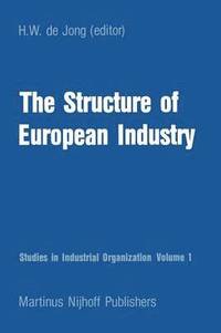 bokomslag Structure of European Industry