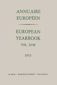 bokomslag Annuaire Europen / European Yearbook
