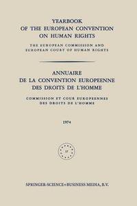 bokomslag Yearbook of the European Convention on Human Rights / Annuaire de la Convention Europeenne des Droits de lHomme