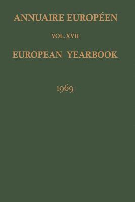 Annuaire Europen / European Yearbook 1