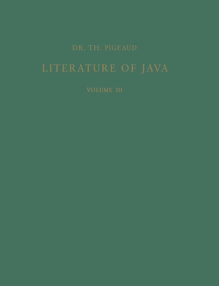 Literature of Java