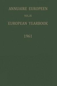 bokomslag Annuaire Europen / European Yearbook
