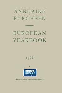 bokomslag Annuaire Europen Vol. Xii European Yearbook