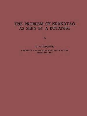 bokomslag The Problem of Krakatao as Seen by a Botanist